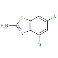 16582-59-5 2-Amino-4,6-dichlorobenzothiazole chemical structure
