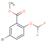 1131587-78-4 methyl 5-bromo-2-(difluoromethoxy)benzoate chemical structure