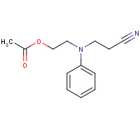 22031-33-0 2-[N-(2-Cyanoethyl)anilino]ethyl acetate chemical structure