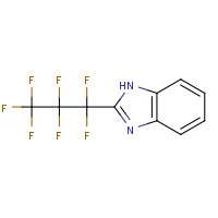 559-37-5 2-(HEPTAFLUOROPROPYL)BENZIMIDAZOLE chemical structure