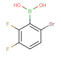 870718-10-8 2-BROMO-5,6-DIFLUOROPHENYLBORONIC ACID chemical structure