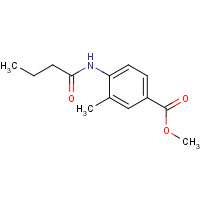 301533-59-5 Methyl 4-butylacetamino-3-methylbenzoate chemical structure