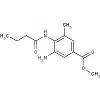 675882-71-0 Methyl 4-(butyrylamino)-5-methyl-3-aminobenzoate chemical structure