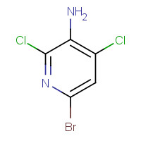 237435-16-4 2,4-DICHLORO-3-AMINO-6-BROMOPYRIDINE chemical structure