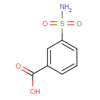 636-76-0 3-SULFAMOYL-BENZOIC ACID chemical structure