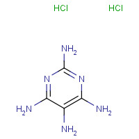 39944-62-2 2,4,5,6-Tetraaminopyrimidine dihydrochloride chemical structure