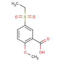 4840-63-5 2-Methoxy-5-(ethylsulfonyl)benzoic acid chemical structure