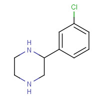 52385-79-2 2-(3-CHLOROPHENYL)PIPERAZINE chemical structure