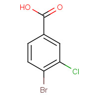 25118-59-6 4-BROMO-3-CHLOROBENZOIC ACID chemical structure