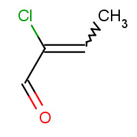 53175-28-3 2-chloro-2-butenal chemical structure