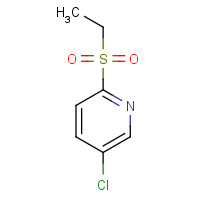 859536-33-7 5-chloro-2-(ethylsulfonyl)pyridine chemical structure
