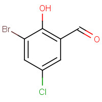 19652-32-5 3-Bromo-5-chlorosalicylaldehyde chemical structure