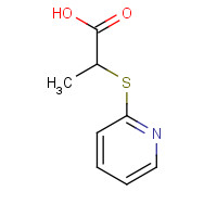 864754-02-9 (S)-2-(PYRIDIN-2-YLSULFANYL)-PROPIONIC ACID chemical structure