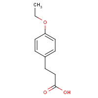 4919-34-0 3-(4-ETHOXYPHENYL)PROPIONIC ACID chemical structure