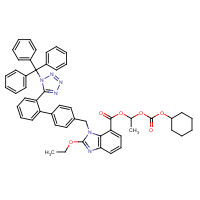 170791-09-0 Trityl candesartan cilexetil chemical structure