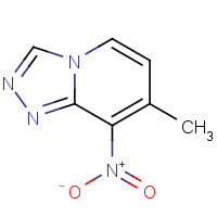 1150617-72-3 7-methyl-8-nitro-[1,2,4]triazolo[4,3-a]pyridine chemical structure