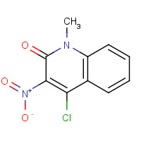 79966-13-5 4-Chloro-1-methyl-3-nitro-1H-quinolin-2-one chemical structure