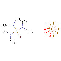 50296-37-2 Bromotris(dimethylamino)phosphonium hexafluorophosphate chemical structure