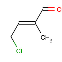 3330-25-4 (E)-4-chloro-2-methyl-but-2-enal chemical structure