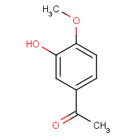 6100-74-9 4-METHOXY-3-HYDROXYACETOPHENONE chemical structure