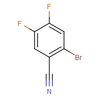 64695-82-5 2-Bromo-4,5-difluorobenzonitrile chemical structure