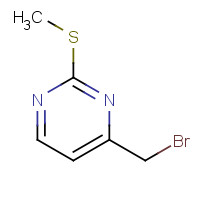 135645-63-5 4-BROMOMETHYL-2-METHYLTHIOPYRIMIDINE chemical structure