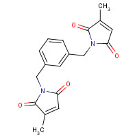119462-56-5 1,3-Bis((3-methyl-2,5-dioxopyrrol-1-yl)methyl)benzol chemical structure