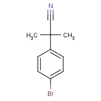 101184-73-0 2-(4-Bromophenyl)-2-methylpropanenitrile chemical structure
