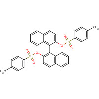 137568-37-7 (R)-(-)-2,2'-Bis(p-toluenesulfonyloxy)-1,1'-binaphthalene chemical structure