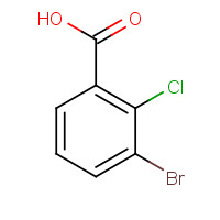 56961-27-4 3-BROMO-2-CHLOROBENZOIC ACID chemical structure