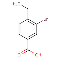 99548-53-5 3-bromo-4-ethylbenzoic acid chemical structure