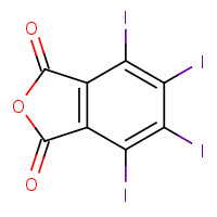 632-80-4 TETRAIODOPHTHALIC ANHYDRIDE chemical structure