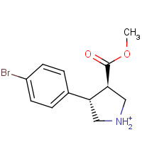 939758-15-3 Trans-methyl 4-(4-bromophenyl)pyrrolidine-3-carboxylate chemical structure