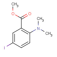 1131605-35-0 methyl 2-(dimethylamino)-5-iodobenzoate chemical structure