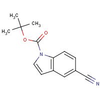 475102-10-4 1-BOC-5-CYANOINDOLE chemical structure