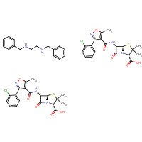23736-58-5 Cloxacillin benzathine chemical structure