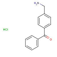 53868-45-4 4-Benzoylbenzylamine hydrochloride chemical structure