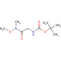 121505-93-9 BOC-GLYCINE N,O-DIMETHYLHYDROXAMIDE chemical structure