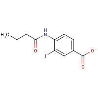 1131614-35-1 4-butyramido-3-iodobenzoic acid chemical structure