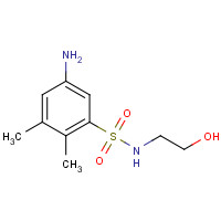 25797-78-8 5-Amino-N-(2-hydroxyethyl)-2,3-dimethylbenzenesulfonamide chemical structure