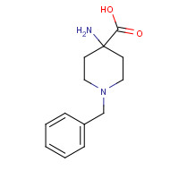 39143-25-4 4-AMINO-1-BENZYL-PIPERIDINE-4-CARBOXYLIC ACID chemical structure
