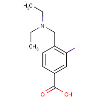 1131614-39-5 4-((diethylamino)methyl)-3-iodobenzoic acid chemical structure