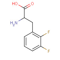 266360-42-3 (S)-2-AMINO-3-(2,3-DIFLUORO-PHENYL)-PROPIONIC ACID chemical structure