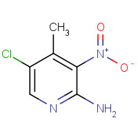 148612-17-3 2-AMINO-5-CHLORO-4-METHYL-3-NITROPYRIDINE chemical structure