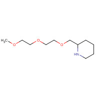 1184920-67-9 (S)-2-((2-(2-methoxyethoxy)ethoxy)methyl)piperidine chemical structure