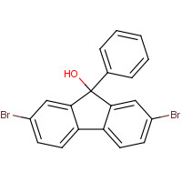 132717-37-4 2,7-Dibromo-9-phenyl-9H-fluoren-9-ol chemical structure