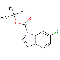 323580-68-3 1-BOC-6-CHLOROINDOLE chemical structure