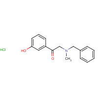71786-67-9 benzyl(3-hydroxyphenacyl)methylammonium chloride chemical structure