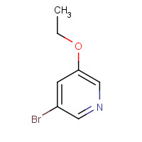 17117-17-8 3-Bromo-5-ethoxypyridine chemical structure