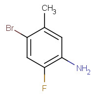 418762-26-2 4-Bromo-2-fluoro-5-methylaniline chemical structure